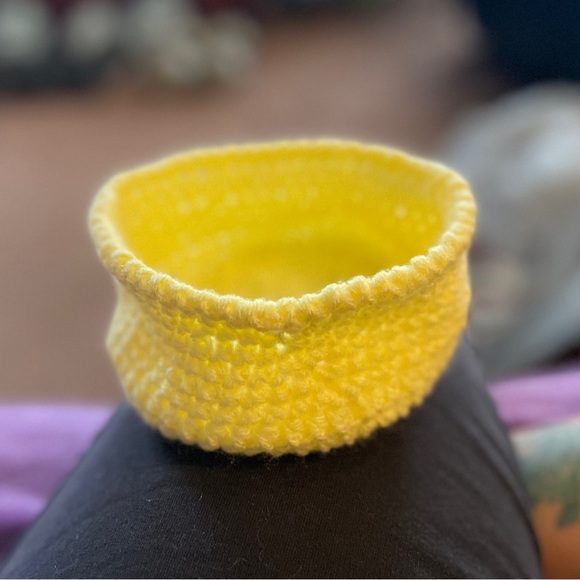 Crochet catch all baskets. Colors by request - Picture 2 of 4